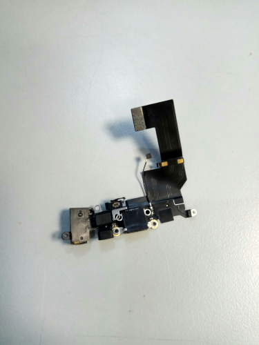Flex com conector de carga e acessórios para iPhone SE preto (Refurbished)